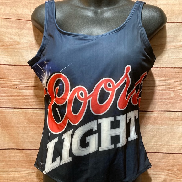 Swim Coors Light Red White Blue Swim Suit Adults Women Girls Pool Beach Poshmark